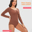 Long Sleeve Shapewear Bodysuit - Seamless Body Shaping Lingerie