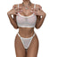 Mesh See-Through Simple Two-Piece Sling Lingerie - European Style
