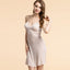 Silk suspender nightdress