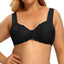 Lingerie Wireless Bra With Front Closure Seamless Camisole With Lace