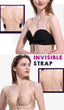 Strapless Drawstring Push-Up Bra - Wireless Seamless Lingerie