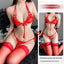 Sexy Lingerie Sexy Three-point Small Breast Size Exaggerating Bra Pure Desire Style Uniform Suit