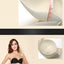 Women's Front Closure Silicone Self-Adhesive Half Cup Wire-Free Backless Strapless Push-Up Bra | The Intimaire