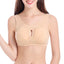 Plus Size Cotton Wireless Bra - Quake-Proof Sleep Top with Removable Pads
