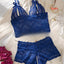 Passion Open Crotch Sexy Lingerie Set