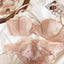 French Style Lace Rabbit Ear Bra Set - Ultra-Thin Anti-Sag Lingerie