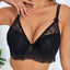 Black Sexy Push-Up Lingerie - Women's Bra Set