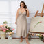 Women's Fashion Ice Silk Nightdress