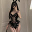 Bunny Uniform Lingerie Set - Queen's Outfit with Ears and Accessories