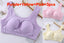 Plus Size Cotton Wireless Bra - Quake-Proof Sleep Top with Removable Pads