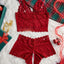 Passion Open Crotch Sexy Lingerie Set