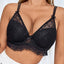 Black Sexy Push-Up Lingerie - Women's Bra Set