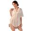Loose Plus Size Nightdress Shirt - Uniform Style Home Wear