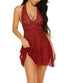 Halter Nightdress - Sexy Spandex Lingerie