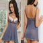 Mesh lace nightdress