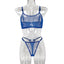Mesh See-Through Simple Two-Piece Sling Lingerie - European Style