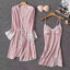 Two-piece nightdress robe