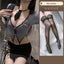 Police Officer Uniform Lingerie Set - See-Through Roleplay Costume