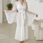 Mesh Lingerie Cardigan Gown - Home Outerwear Robe