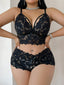 Sheer Lace Sleepwear Set - Ultra-Thin Loungewear Lingerie