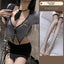 Police Officer Uniform Lingerie Set - See-Through Roleplay Costume