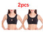 Plus Size Cotton Wireless Bra - Quake-Proof Sleep Top with Removable Pads