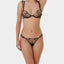 French Ultra-thin Pure And Seductive Embroidered Lace Lingerie Set