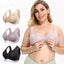 Lingerie Wireless Bra With Front Closure Seamless Camisole With Lace