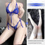 Sexy Lingerie Sexy Three-point Small Breast Size Exaggerating Bra Pure Desire Style Uniform Suit