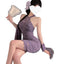 Chinese Style Purple Shawl Cardigan - Cheongsam Lingerie