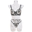 Sexy Mesh Embroidered Sexy Lingerie Suit Women