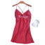 Ladies Silk Sexy Suspender Nightdress