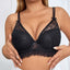 Black Sexy Push-Up Lingerie - Women's Bra Set