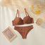 Women's Lingerie Set, Breathable, Comfortable, Solid Color Style, Available In Multiple Colors