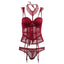 Erotic Lingerie Lace Shapewear Vest Erotic Suit