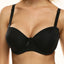 Strapless Plus-Size Bra with Silicone Strips - Half Cup Gathered | The Intimaire