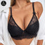 Black Sexy Push-Up Lingerie - Women's Bra Set