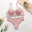 Women's Lingerie Set, Breathable, Comfortable, Solid Color Style, Available In Multiple Colors
