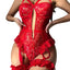 Women's 3-Piece Bodysuit Lingerie Set - Sexy Polyester